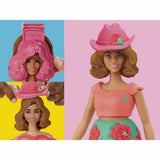 Play-doh set fleurs et franges barbie - confectionner des vêtements de poupée - pâte à modeler