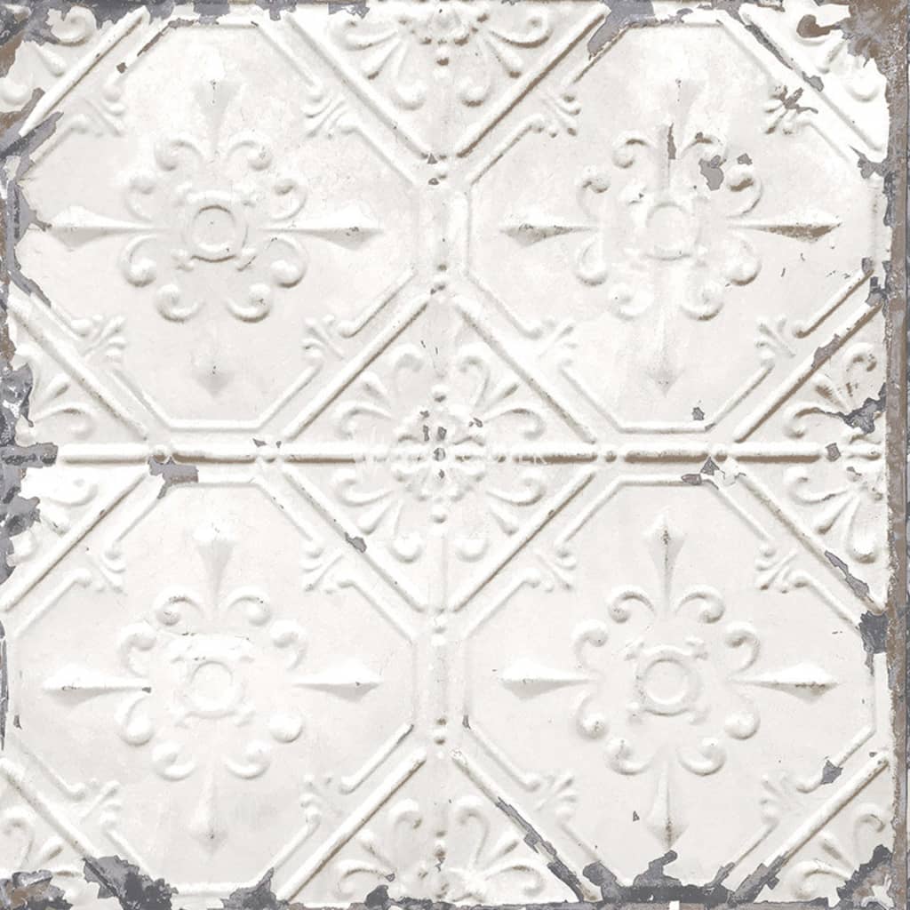 Dutch Wallcoverings Dutch Wallcoverings Wallpaper Tin Ceiling White