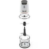 Kenwood chp61.000wh robot culinaire mini hachoir 500w blanc
