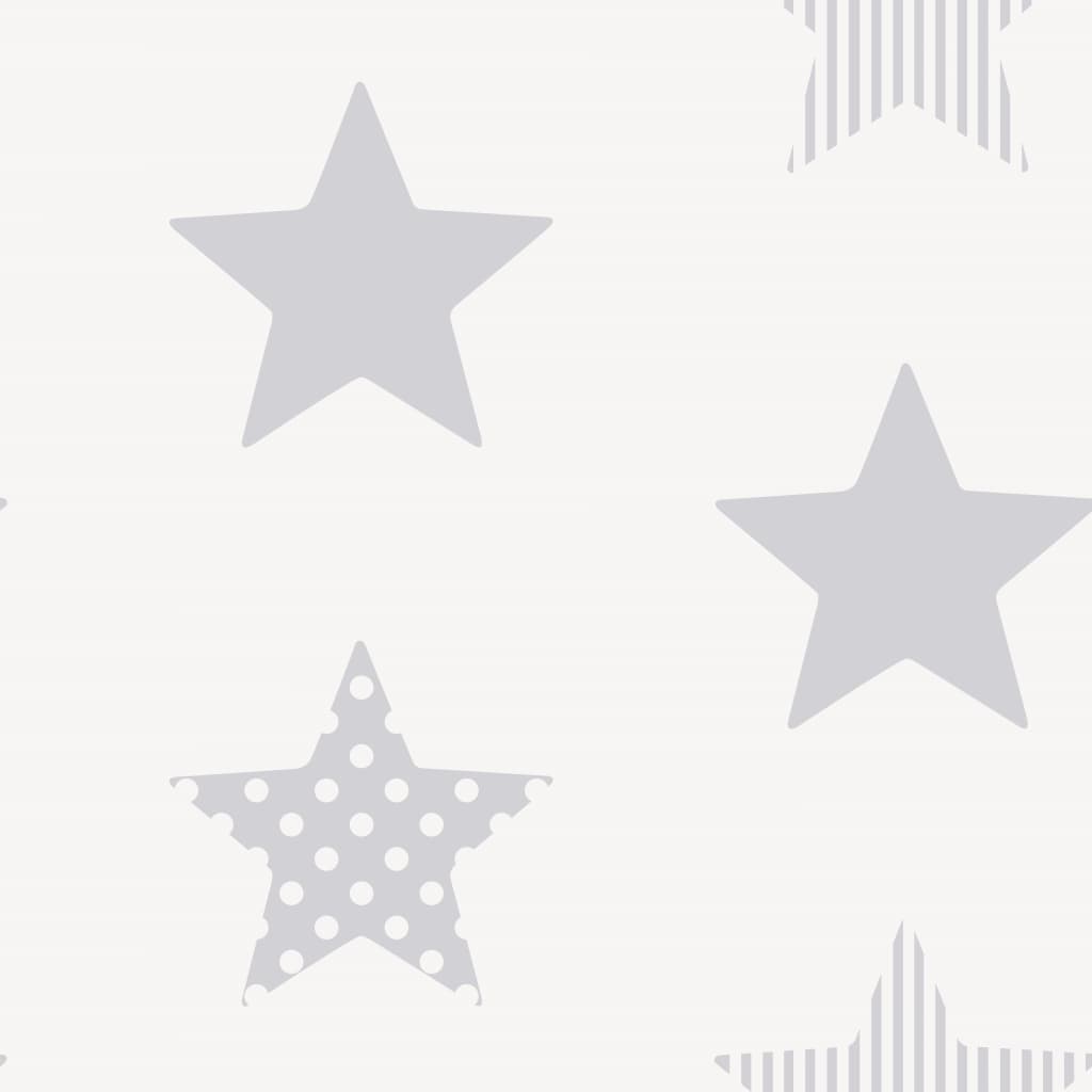 NOORDWAND PAPE WALLAP KIDS @ Home Superstar Silver and White