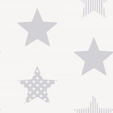 NOORDWAND PAPE WALLAP KIDS @ Home Superstar Silver and White
