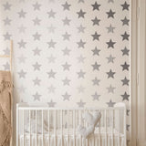 NOORDWAND PAPE WALLAP KIDS @ Home Superstar Silver and White