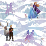 Noordwand Noordwand Wallpaper @ Home Frozen Scene Purple