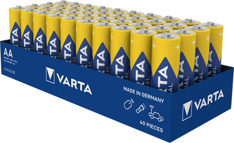 VARTA AA LR06 PENLITE ALCALIN BULK 40 pièces