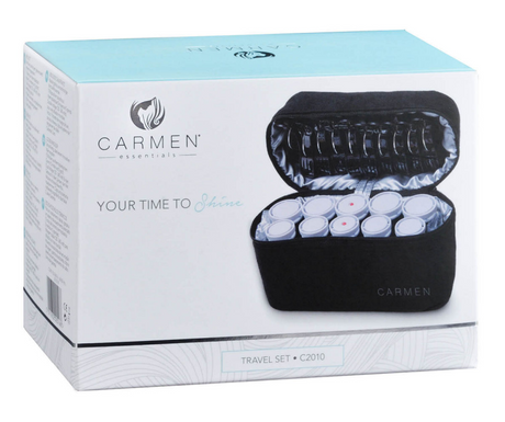 Ensemble de voyage pour boucles de cheveux Carmen c2010