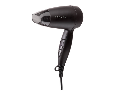 Sèche-cheveux de voyage Carmen 1200w | 2 pièces