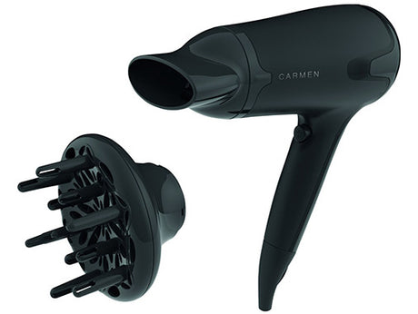 Carmen HD1695 sèche-cheveux volume haute performance 1700W noir