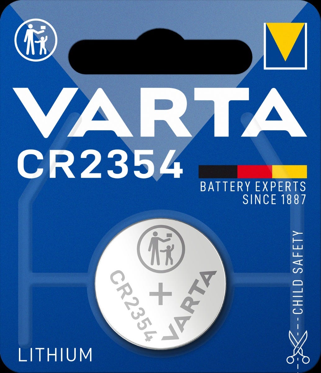 Pile bouton Varta cr2354 3v blister (1)