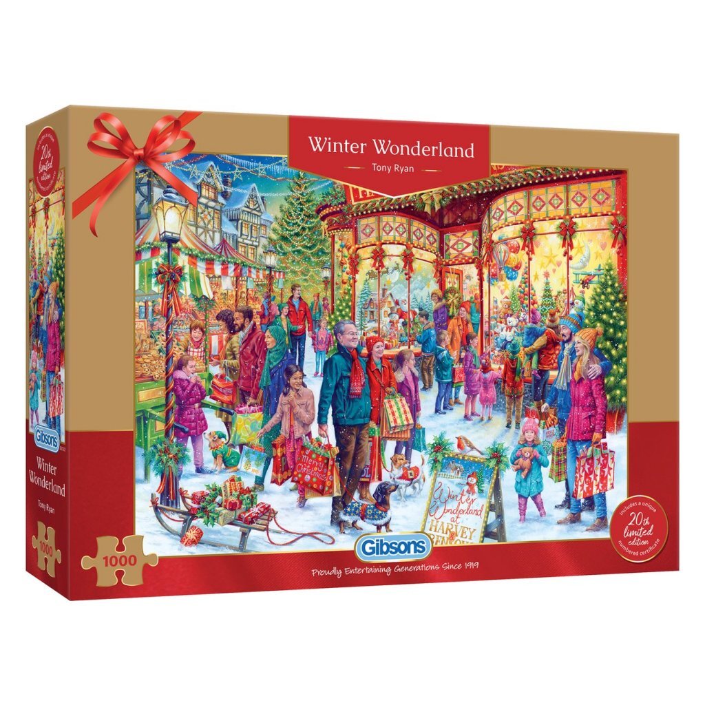 Gibsons Gibsons Puzzle Winter Wonderland 1000 stykker