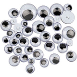 Creativ company yeux écarquillés, à coudre, à coudre, d 8-20 mm, 24 div 1 boîte