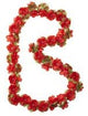 Basil Flower Garland - Flower Streng - Red