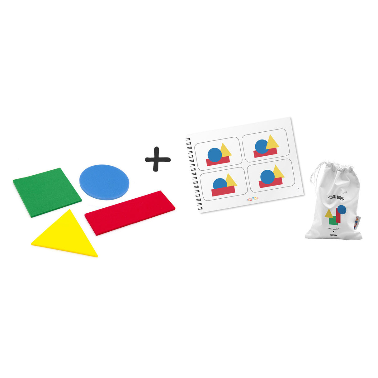 Meli formes reconnaissant jeu jouets éducatifs en mousse pour enfants.