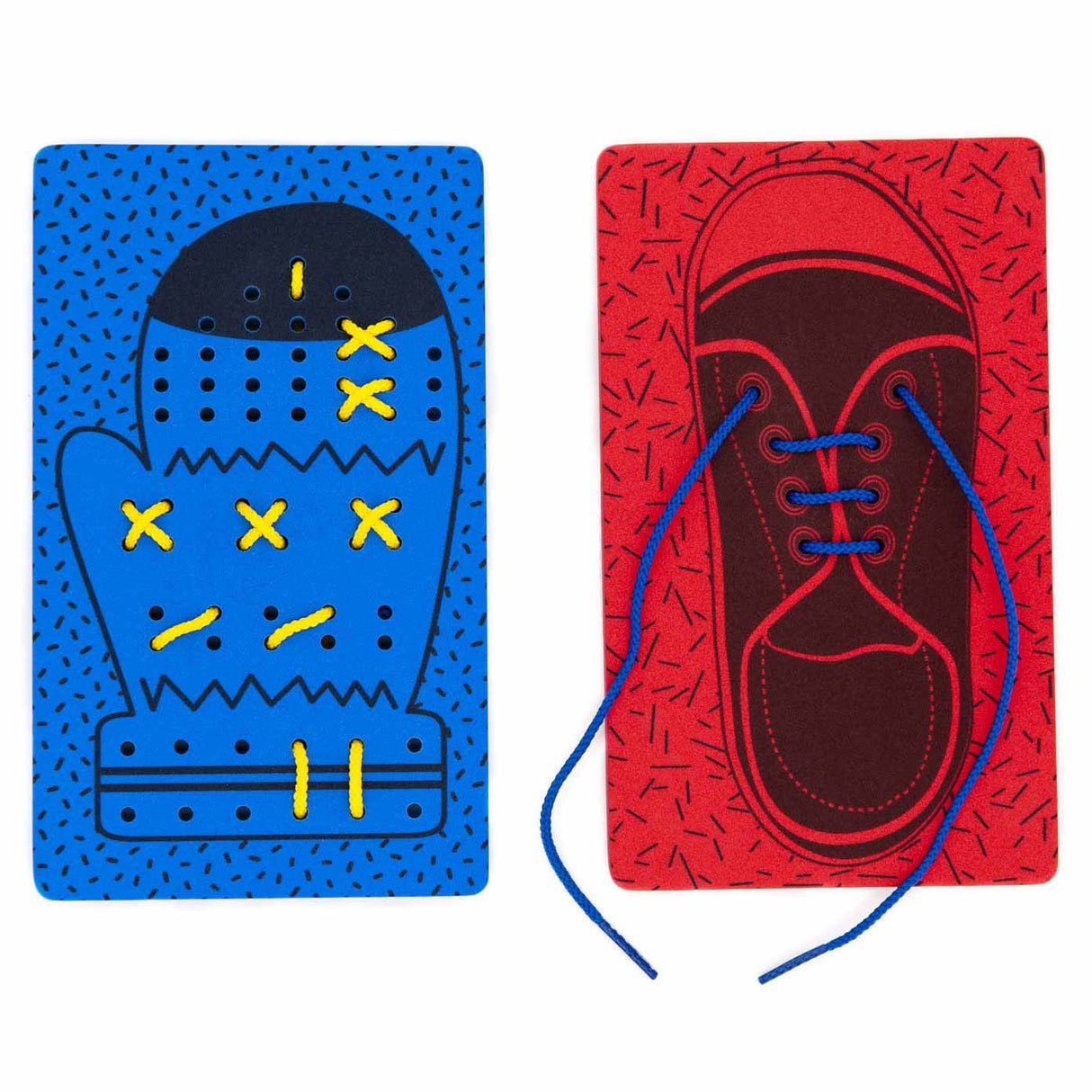Achoka gant et laçage de chaussures, 12 pcs.