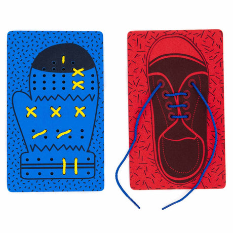 Achoka gant et laçage de chaussures, 12 pcs.
