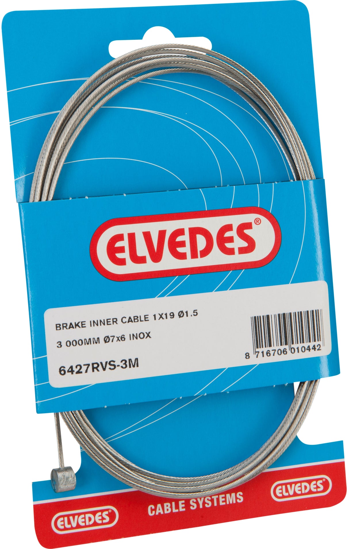 Elfudes Rem bannent Cable Cable Edelstol 4m 2 Nippelen Ton 7x6 Pear 5.5x10