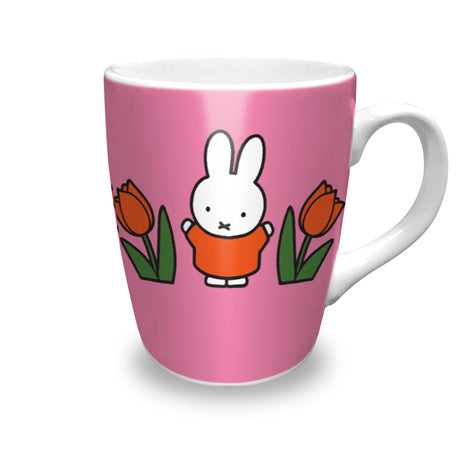 Mug Miffy relax tulipes rose