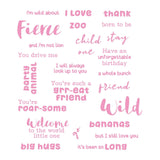 Tonic Studios • jeu de tampons Wild about Zoo