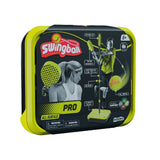 Poteau de tennis Swingball pro avec base toutes surfaces noir jaune