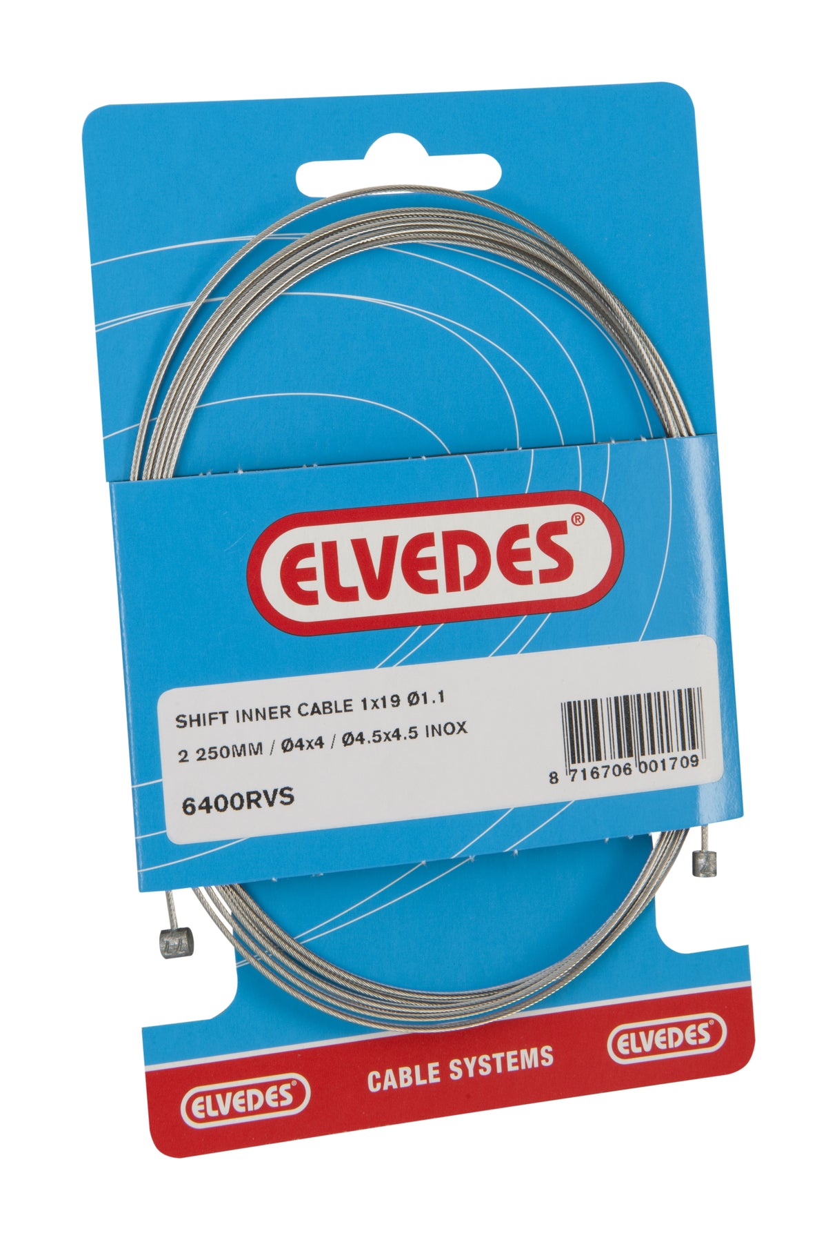 Elvedes Derailleur Cable 2.25m Nexus (6400)