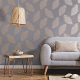 Fond d'écran de boues peintures néerlandaises fameuse gris et rosé doré de couleur dorée