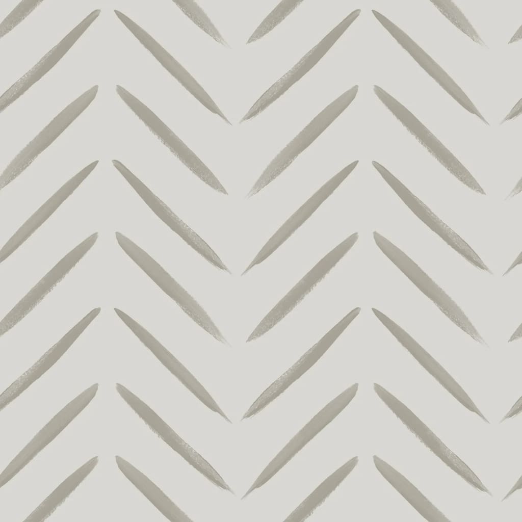 Covergs néerlandais Coverchs néerlandais papier peint Chevron Taupe