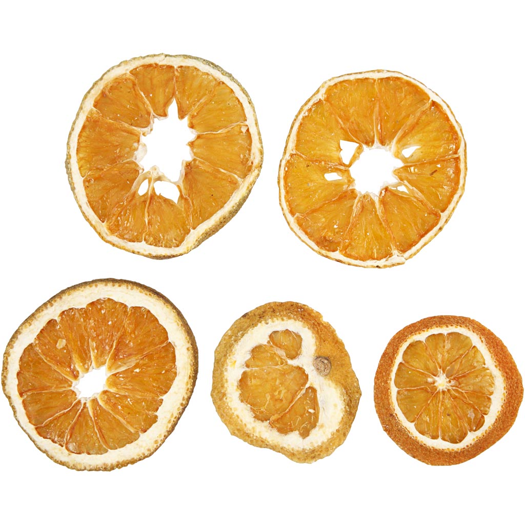 Https : www.ccobby.nl morceaux d'orange séchée d-40-60-mm-5-pièces-1-boîte