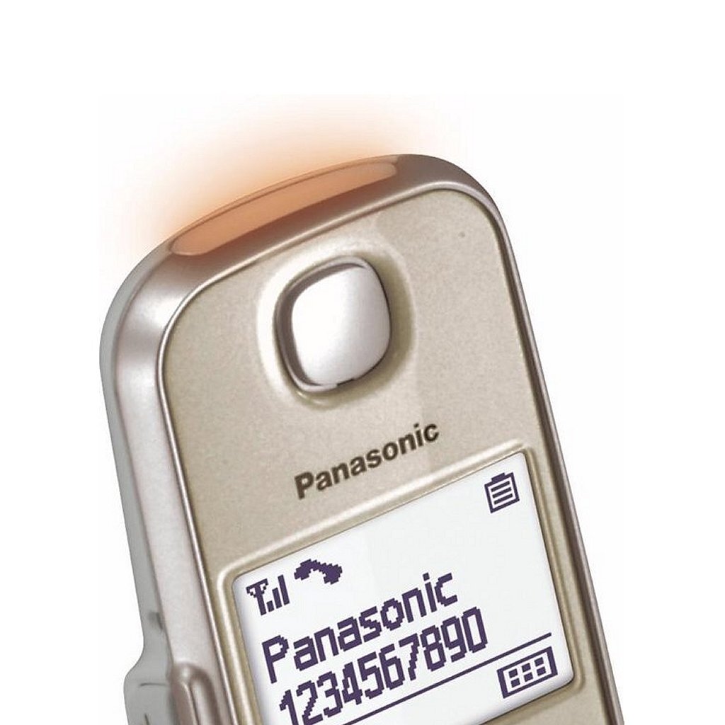 Panasonic kx-tge210nln téléphone dect gris blanc