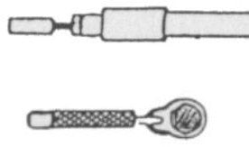 Sturmeyarcher Gear Cable à 3 vitesses Sturmey Archer 6440XL