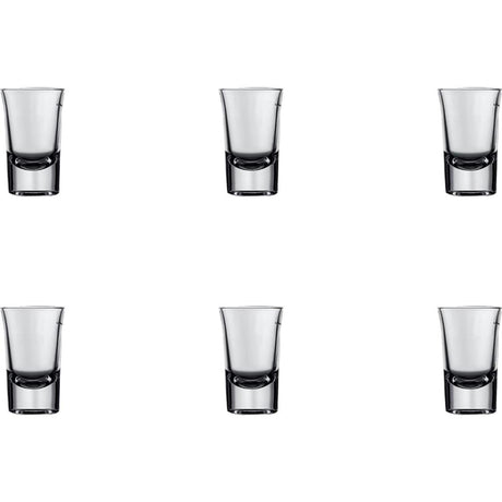 Mammoet budgetline verre à shot Boston 6 pièces