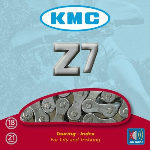 KMC Bicycle Chain Z7 6 7 Speed ​​Gray 114 Schakels