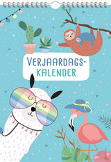 Calendrier d'anniversaire Deltas animaux tendance