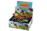 Gros insectes, 12 assortis. 15 cm. 3+