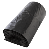 1054870 - afvalzak 120 liter, zwart ldpe25 st per rol | 10 stuks