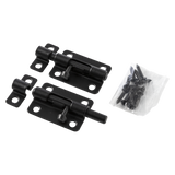 Mack 1071196 - 2 grendels zwart a 55 mm b 20 mm | 6 stuks