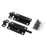 Mack 1071197 - 2 grendels zwart a 76 mm b 25 mm | 6 stuks