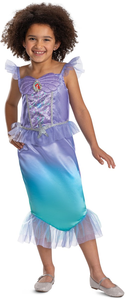 Déguisement disney princesse ariele la petite sirène costume classique enfant xs (3-4 ans)