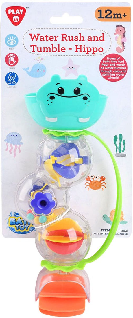Hippopotame moulin à eau Playgo avec ventouses