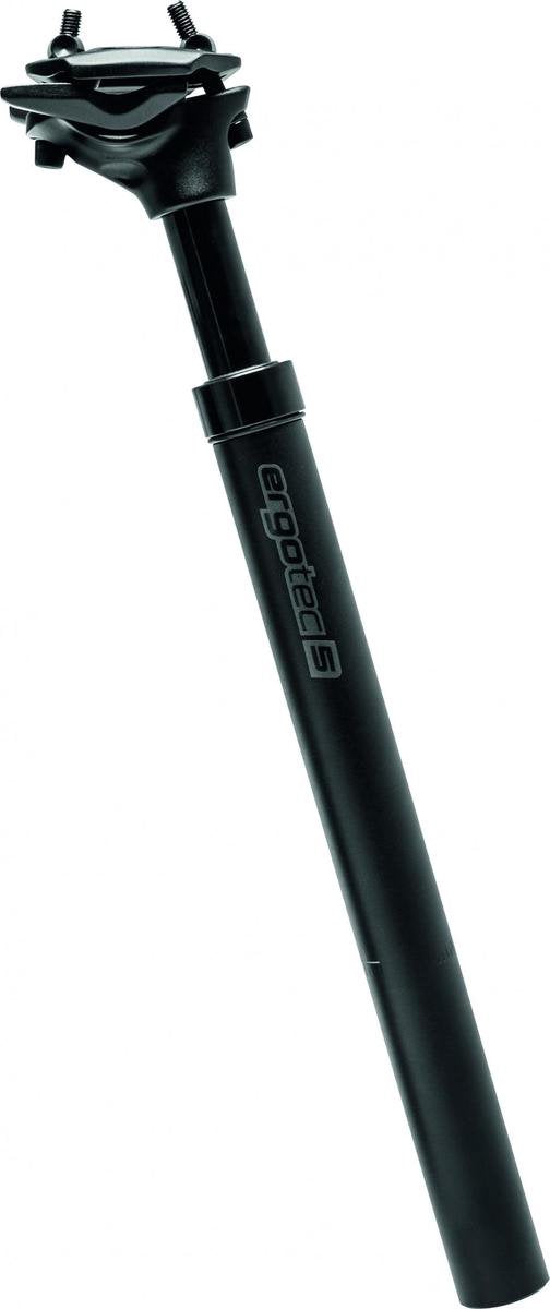 Ergotec tige de selle suspendue sp-10.0 31,6 x 350 mm déport 15 mm noir