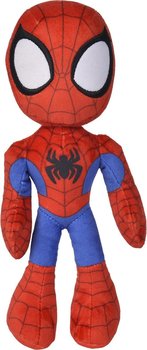 Peluche Spidey aux yeux lumineux dans le noir 25 cm