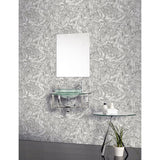 Covergs muraux néerlandais papier peint liquide gris