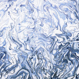 Covergs néerlandais papier peint en marbre liquide blauw