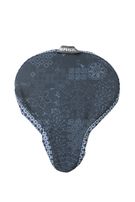 Basil Bohème Saddle Cover Indigo Bleu