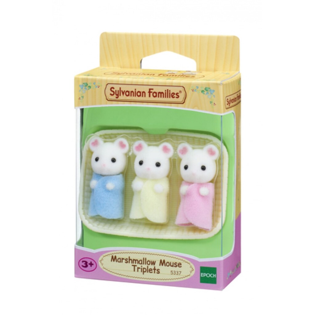 Sylvanian Sylvanian Families 5337 Triplets Marshmellow Mouse