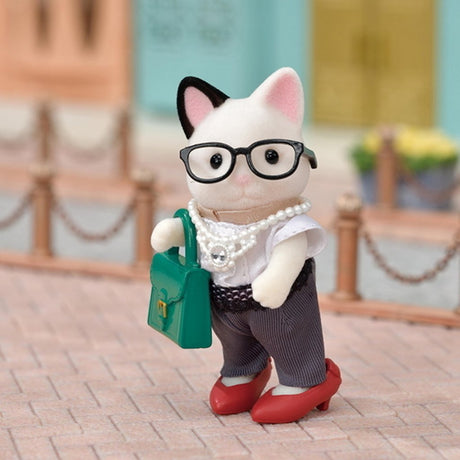 Sylvanian Families 5462 Mode Playset Tuxedo Chat