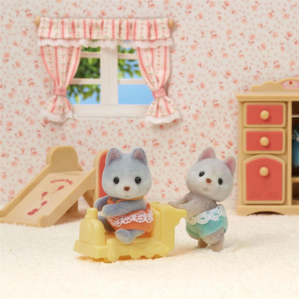 Sylvanian families 5638 husky twins