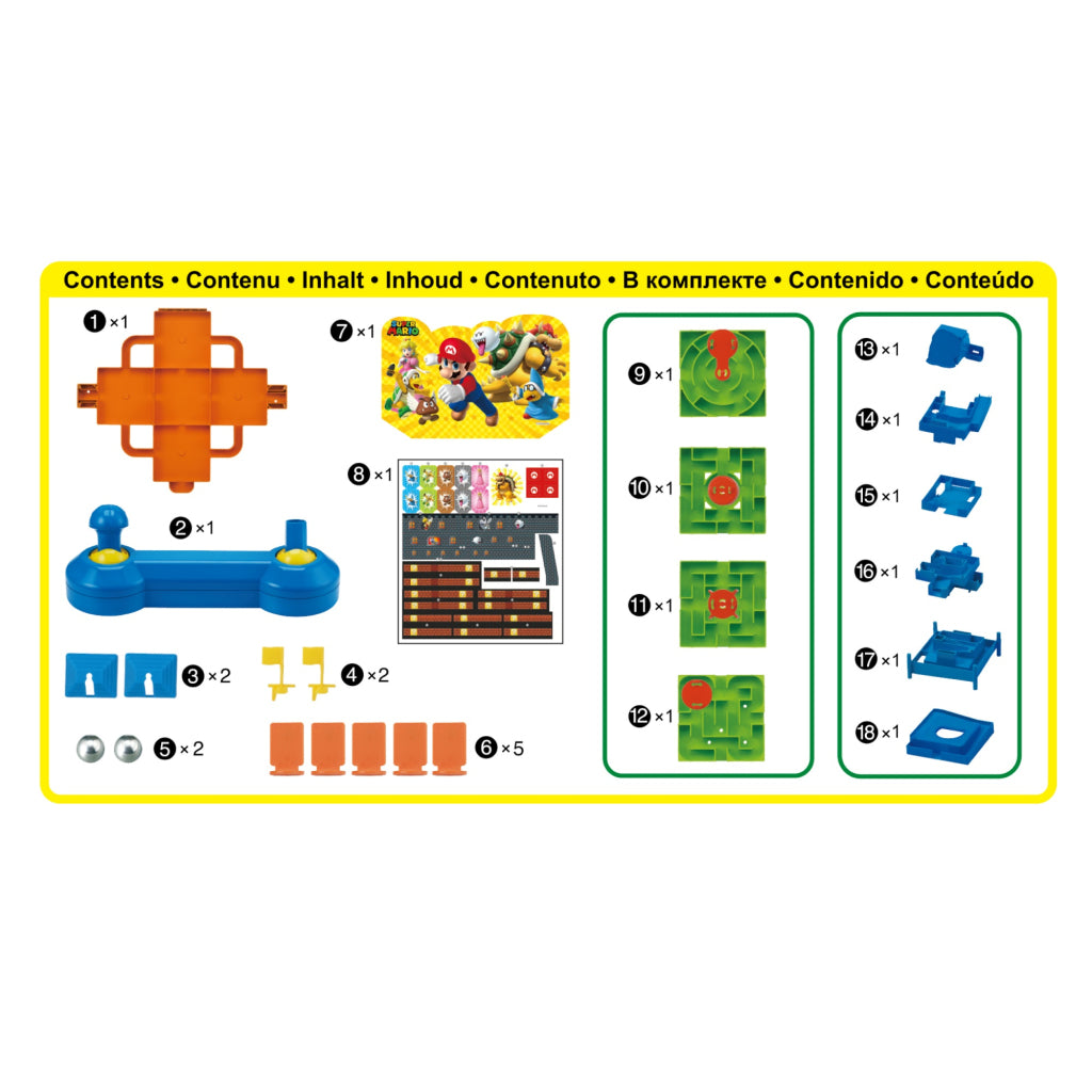 Époque jeu de labyrinthe super mario nintendo nintendo