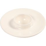 Coquetier Creativ company, d 9,8 cm, diamètre du trou 3,9 cm, blanc, 12 pièces 1 boîte