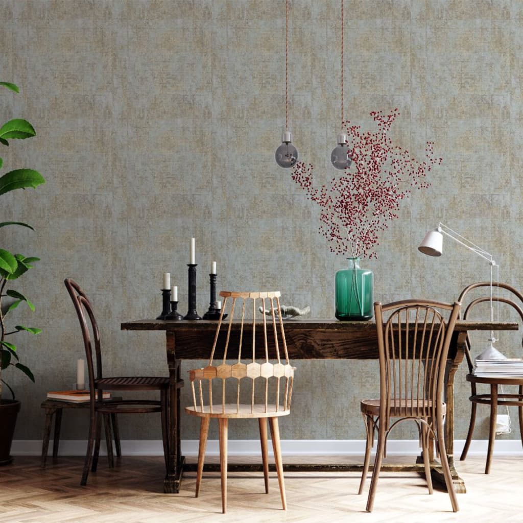 Papier peint mural nord vintage vieux karpet beige