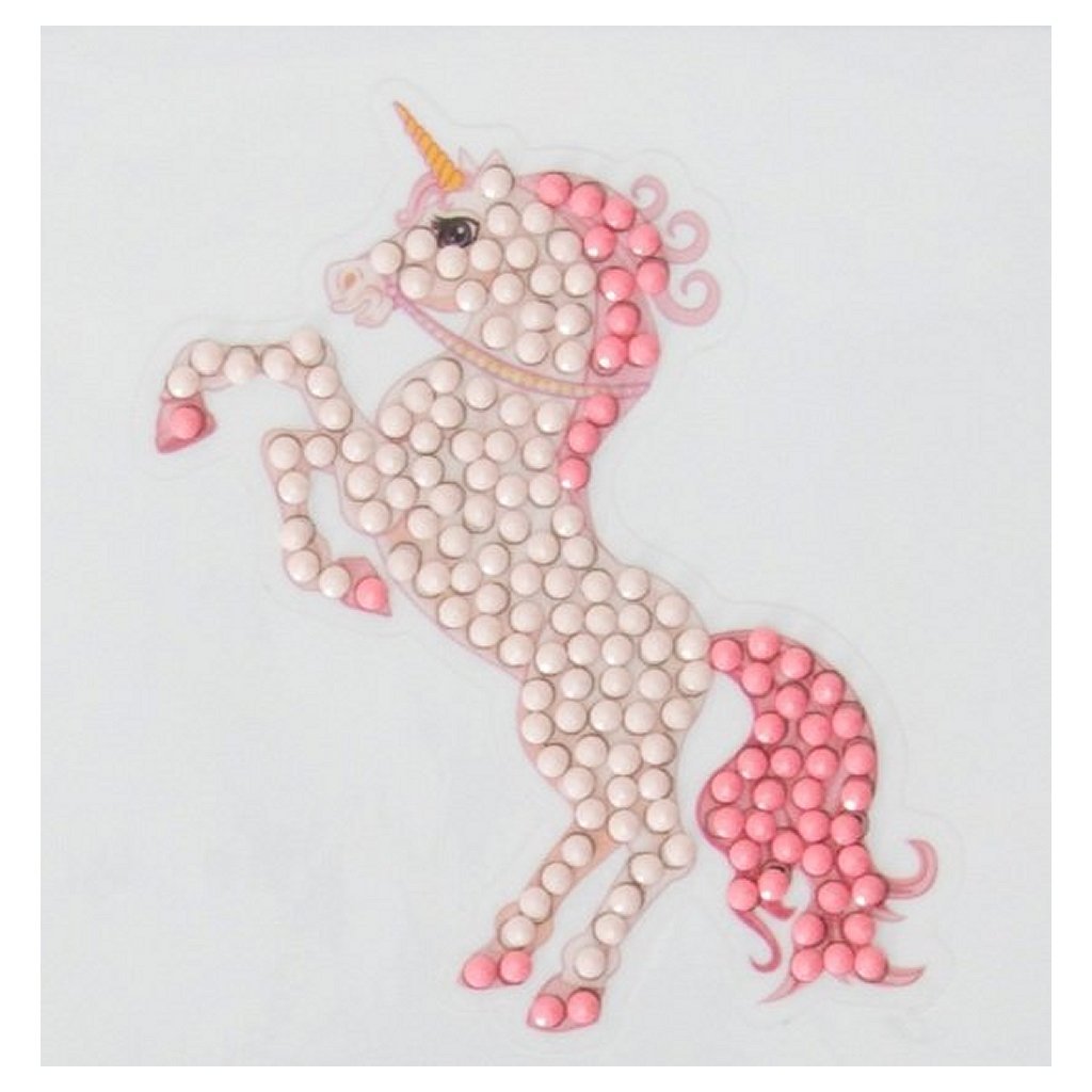 Autocollant Licorne de peinture diamant d'art cristallin de base