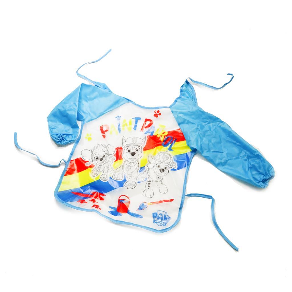 Kit de peinture au doigt Paw Patrol avec tablier bleu